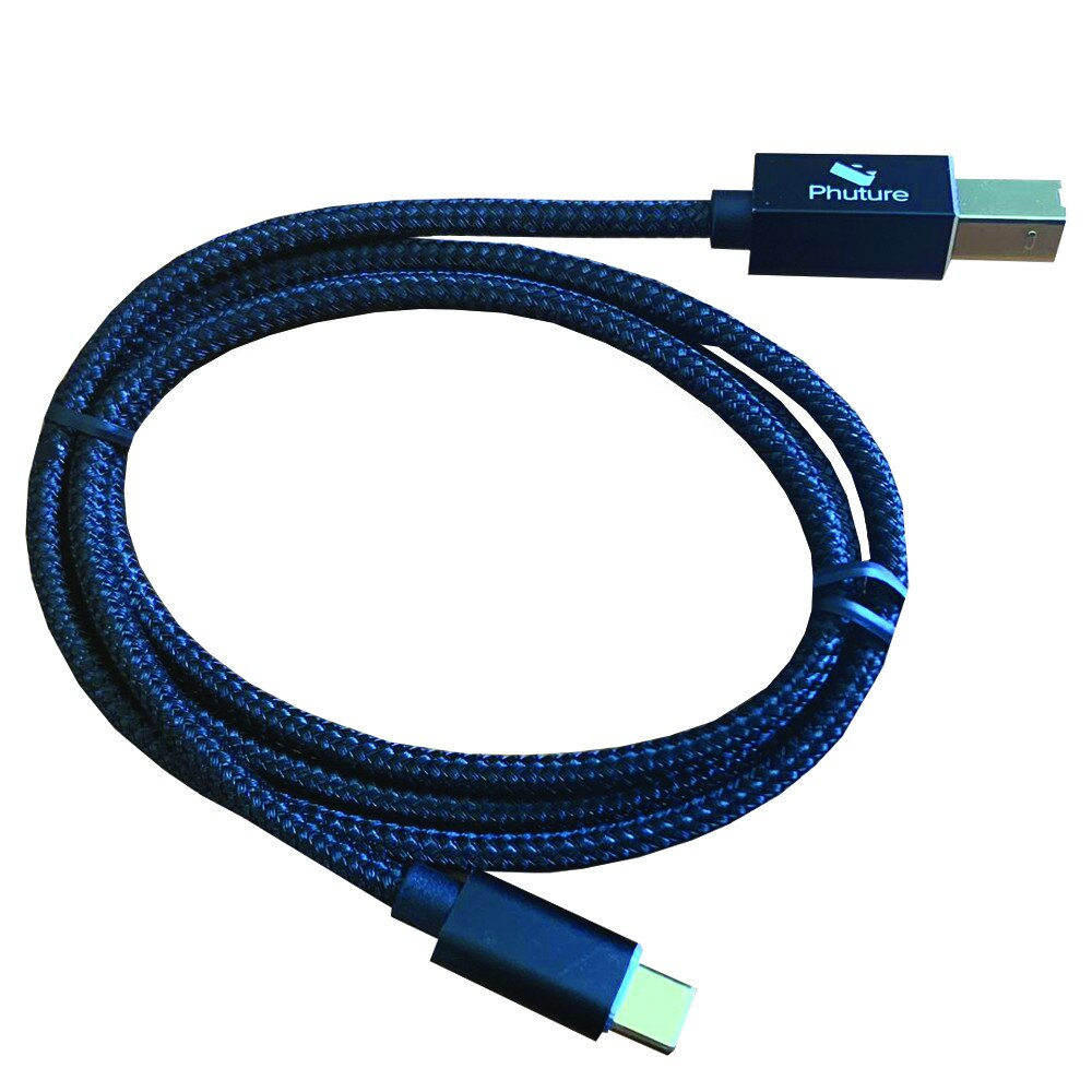 Cablu de date Tip C la Tip B TATA, adaptor cablu pentru imprimanta, Macbook, console dj si dispozitivele ce folosesc Tip C, lungime 0,9 m - Phuture®